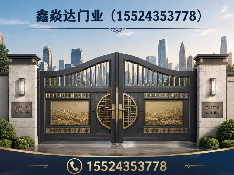 沈北新区伸缩门展示图